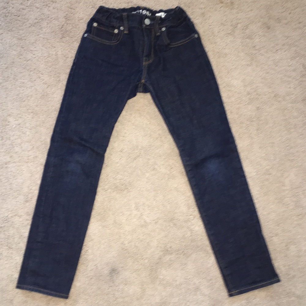 Girls Gap dark skinny jeans